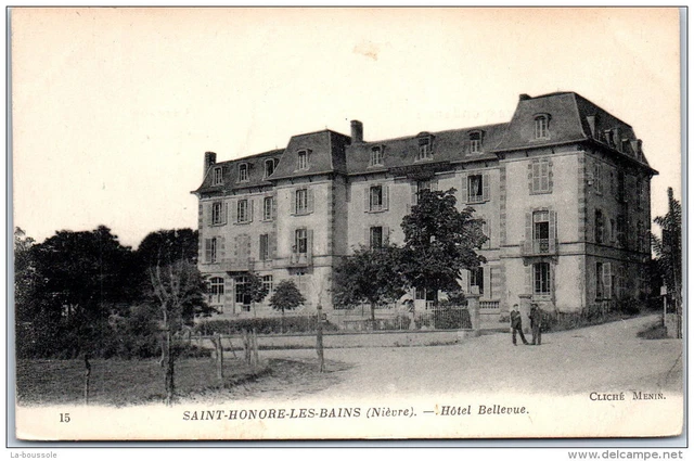 58 SAINT HONORE LES BAINS - hotel bellevue ---
