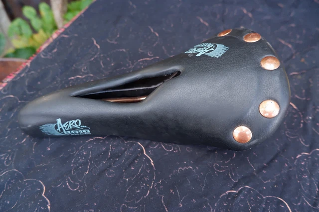 SAN MARCO U.S Patent Aero Saddle Blue Vintage Selle Bleue Velo Bicyle Look Kg253 EUR 15,00 - FR