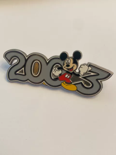 Disney Dlrp Mickey Mouse Pin Badge 2003 Disneyland Paris