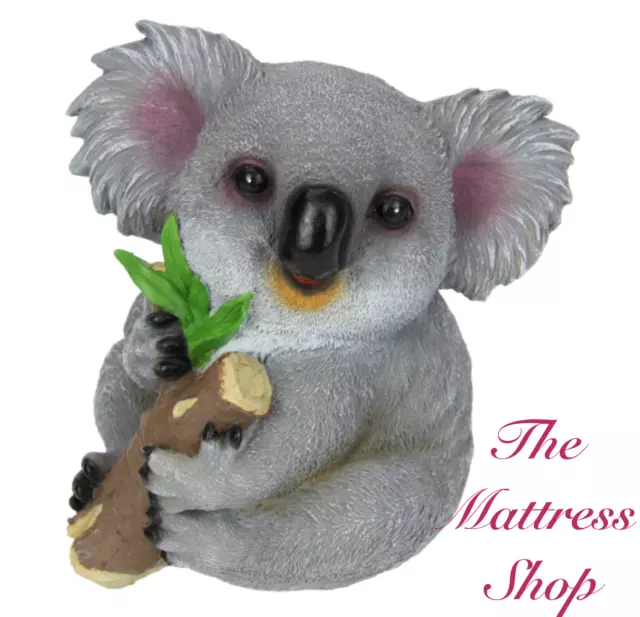 ~❤️~KOALA Eucalyptus Figurine Ornament Indoor/Outdoor Statue 18cms Realistic~❤️