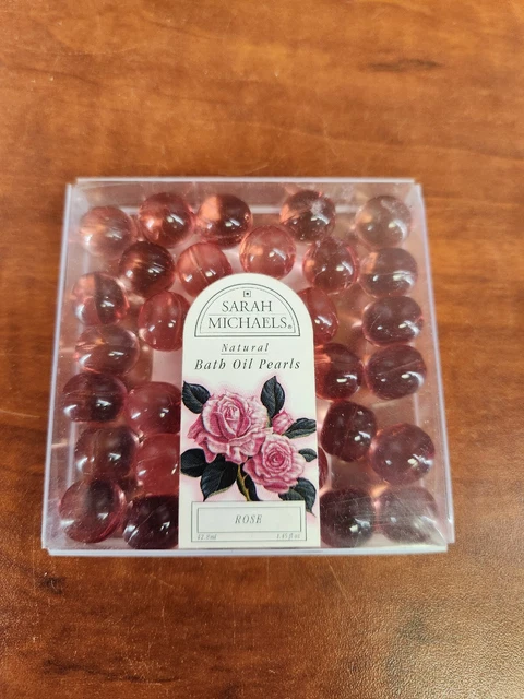 Nuevas perlas de aceite de baño vintage de Sarah Michaels