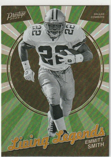 Emmitt Smith 2023 Panini Prestige Living Legends Ll-19 Dallas Cowboys