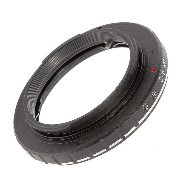 Bague adaptateur d'appareil photo OM-4/3 Olympus OM vers Olympus 4/3 quatre tier