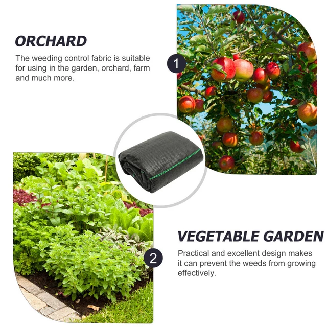 Garden Weed Membrane Cloth Weed Control Cloth Landscape Ground Cover 11