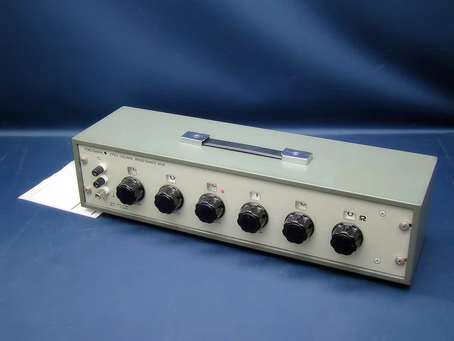 Yokogawa 279301 2793-01 6 Dial Variable Resistor Used Japan