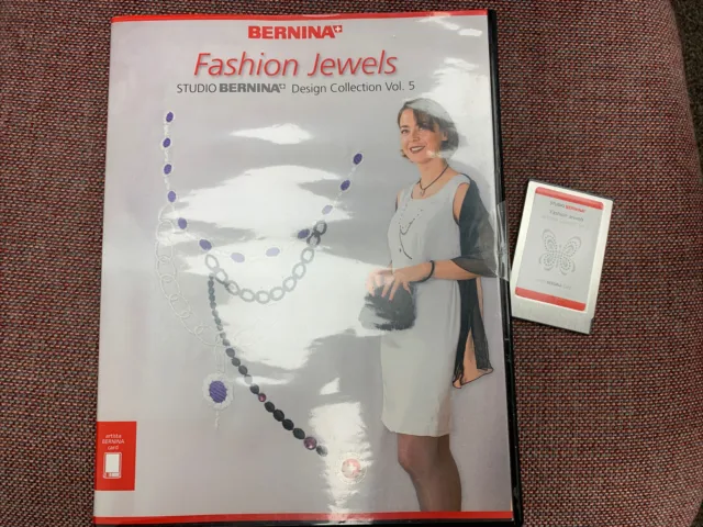 Tarjeta de diseño de bordados Bernina - joyas de moda