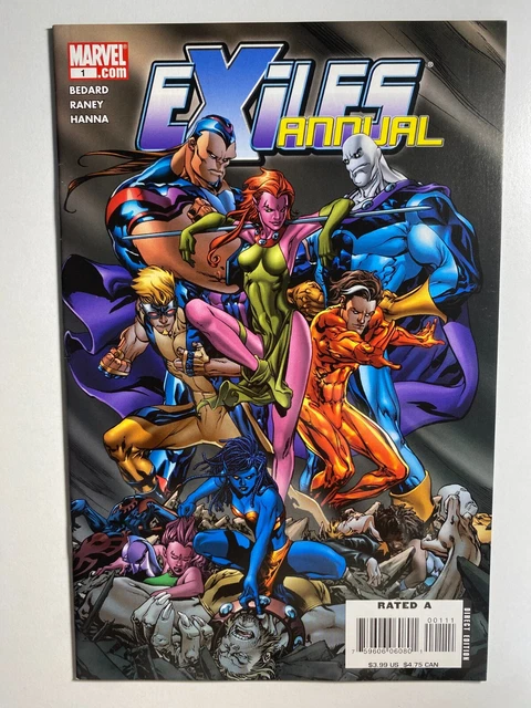 Marvel Comics Exiles Annual 1 #1 (2007) Nm Comic
