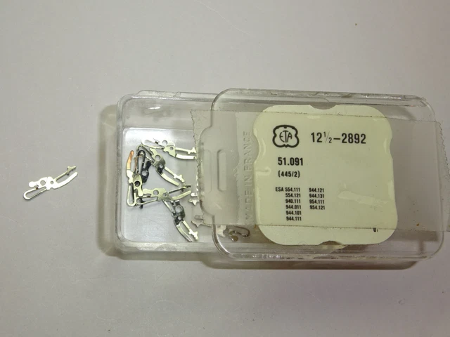 Ressort De Tirette (frein) ETA 2325/2330/2335 - Pièce 445, New Old Stock (neuf De Stock)