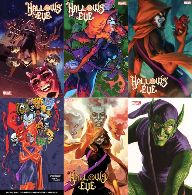 Hallow's Eve #1 Variant Set (Nm) 2023 Alex Ross Timeless Artgerm Rose Besch Etc