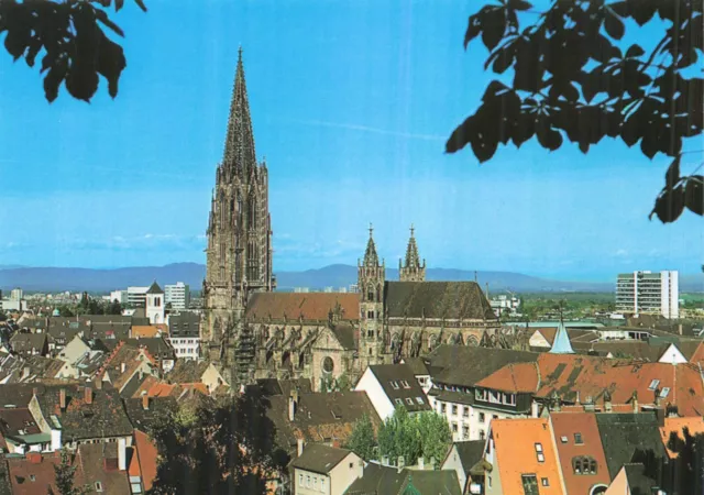 Freiburg - Freiburger Münster  - Baden-Württemberg, Karte  ungelaufen