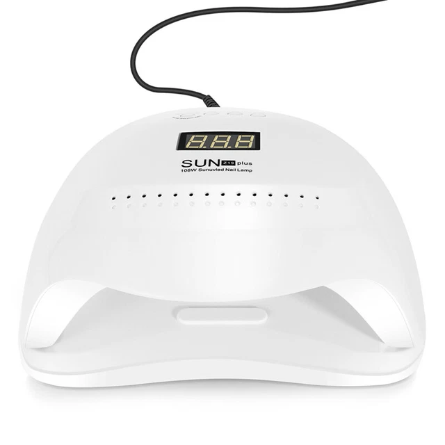 X 54W Secador de Uñas Gel UV LED Lámpara para Secador de Uñas Profesional WeL4E3