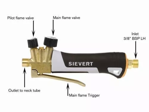 Sievert Pro 88 Torch Handle 3488