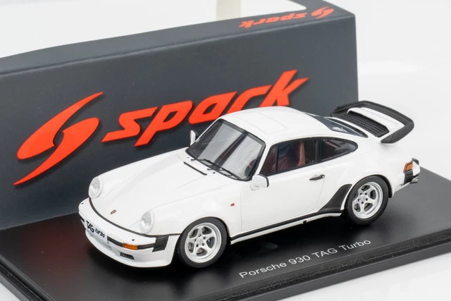 SPARK - 1:43 Porsche 911 (930) TAG Turbo White - Resin Model