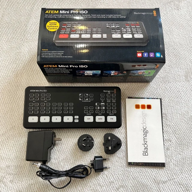 Blackmagic Design ATEM Mini Pro ISO With Box