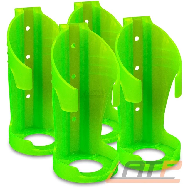 4x SUPPORTO A PARETE SUPPORTO A PARETE ESTINTORE SPRAY ANTINCENDIO STOP FIRE 500ml SUPPORTO