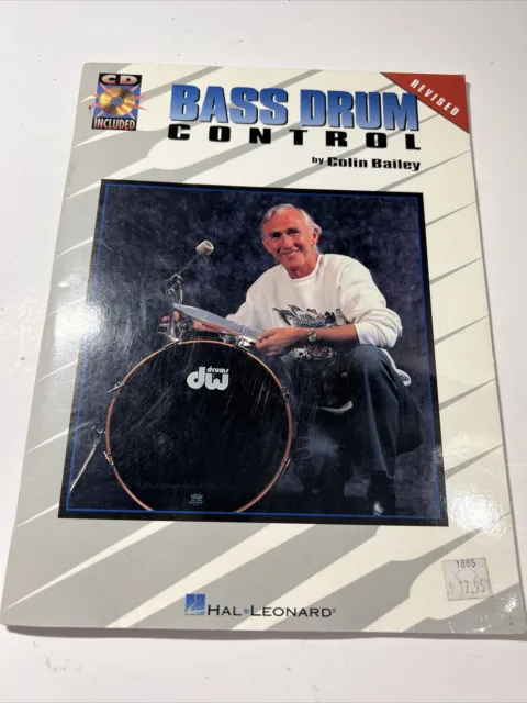 Hal Leonard Bass Drum Control - Revised Book W/CD   Good