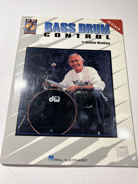 Hal Leonard Bass Drum Control - Revised Book W/CD   Good