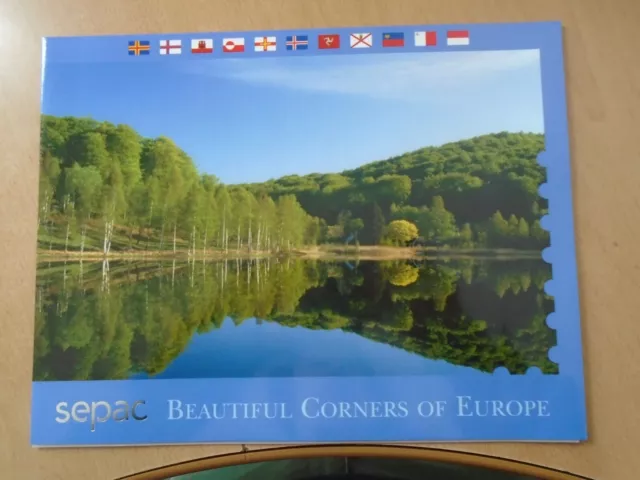 Sepac "Beautiful Corners of Europe" MNH 2007 presentation folder.