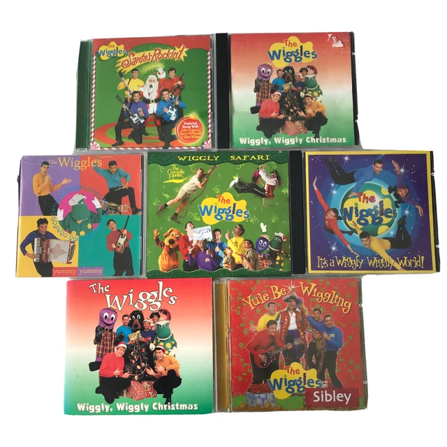 WIGGLES CDS BULK x7 Rare Original Cast Merchandise 90s 00s Music Wiggly ...