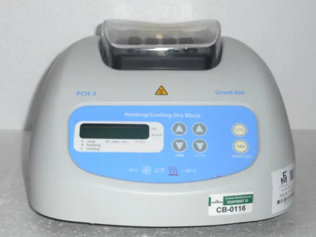 Grant Bio PCH-2 Peltier Cooler Heater DNA Denaturing Electrophoresis Dry Block