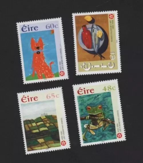 Ireland Stamps: 2004 -Children's Paintings Competition - 1652 - 1655  MNH