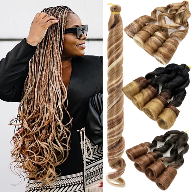Darling Empress Loose/Curly Braids Extension French Curl Braids Pre  Stretched US