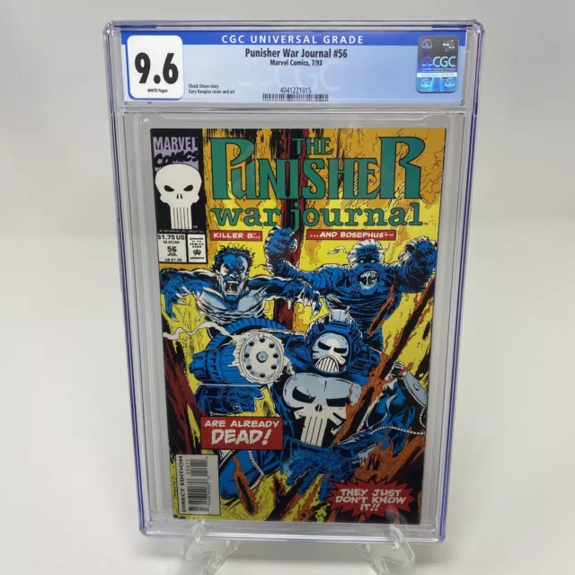 Punisher War Journal #56 CGC 9.6 (Marvel, 1993) Comics