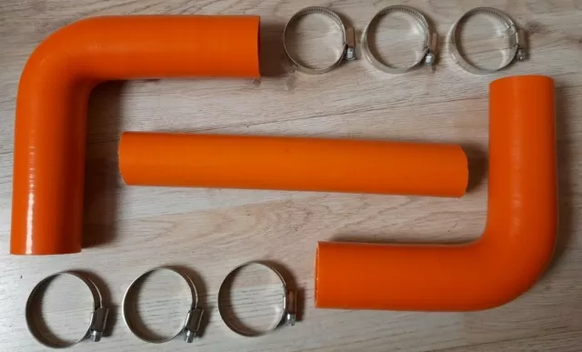 Kühlerschlauch Set SAMCO Silikon orange 3-teilig