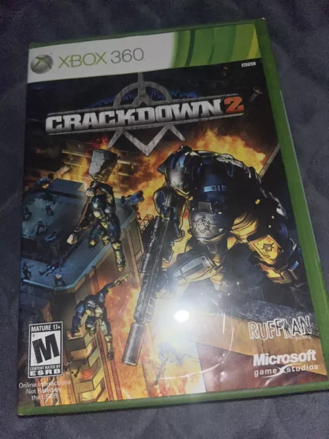 Crackdown 2 (Microsoft Xbox 360, 2010) Brand New Factory Sealed NIB