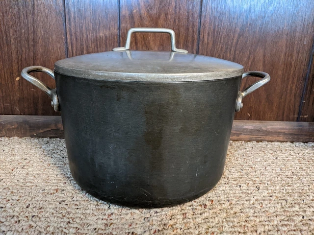 Vintage MAGNALITE GHC PROFESSIONAL 7Qt 6.3L Stock Pot Dutch Oven Pan W/ Lid(USA)
