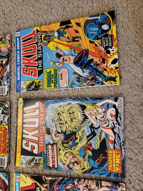 Skull The Slayer 1-8 Marvel Comics lot COMPLETE SERIES SET 1975-1976 3
