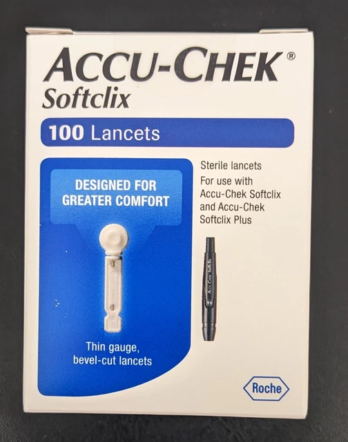 Lancetas Accu-Chek Softclix - caja de 100