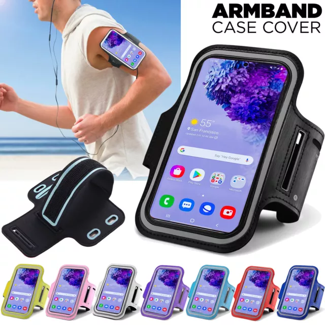 Sports Armband Holder Bag Running Gym Exercise Case For Samsung S24 S23 Ultra