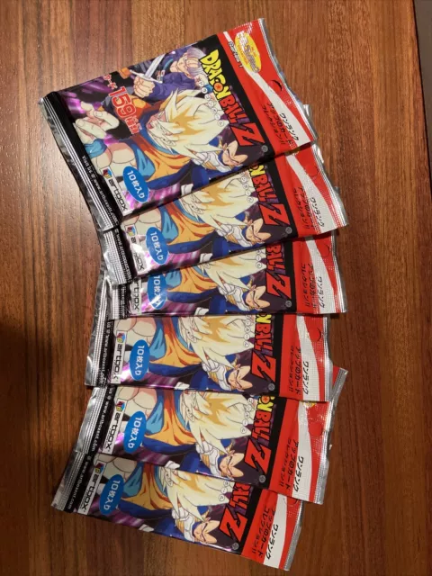 DragonBall Z 2000 Japanese Artbox Series 1 Hero Collection 10 Card Pack - Sealed