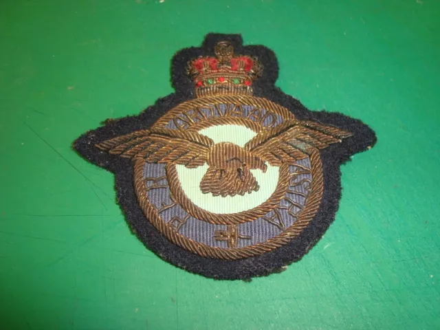 Royal Air Force Bullion Blazer Badge