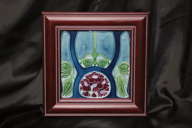 Villeroy & Boch (Dresden) Art Nouveau Tile, Circa 1900 2