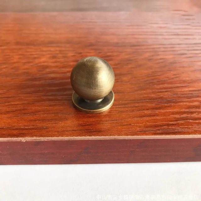2 Pcs Drawer Handle Cabinet Handle Dresser Pulls Cupboard Pure Copper