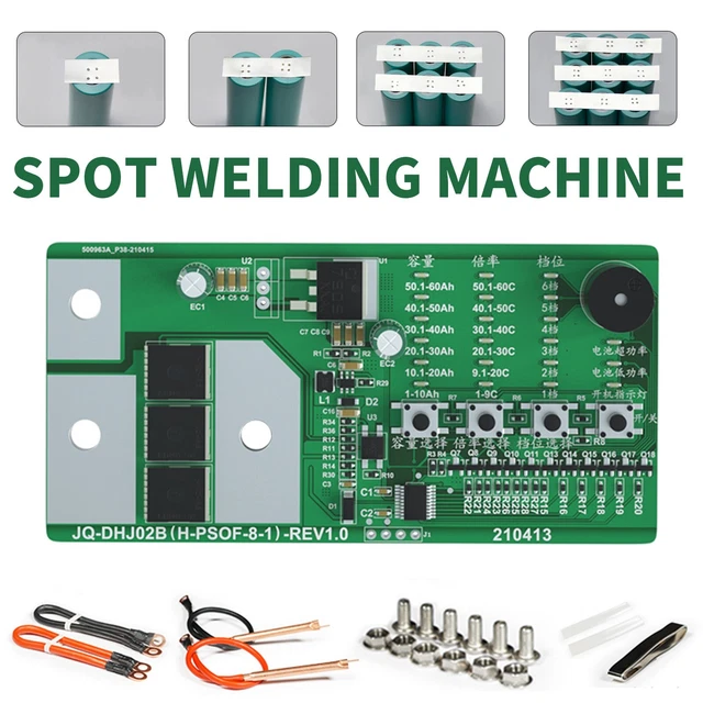 8000W Tragbare Punktschweißmaschine 18650 Li-Ion Akku-Pack Schweißgerätesatz DIY 8000W Tragbare Punktschweißmaschine 18650 Li-Ion Akku-Pack Schweißgerätesatz DIY
