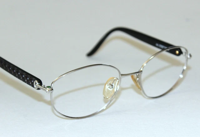 Lot Lunettes Vintage Argent Sterling 925 - Triple Brin - Fermoir à Pierre Rose