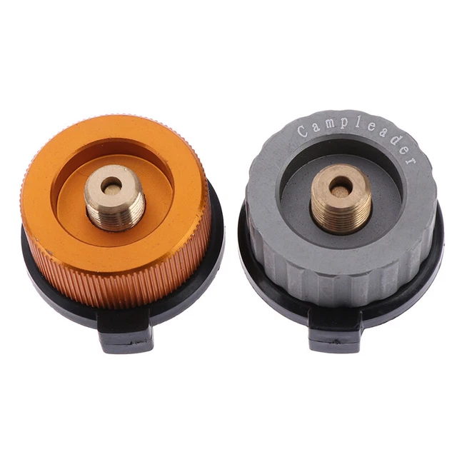 CAMPING BURNER CARTRIDGE Gas Fuel Canister Stove Cans Tank Adapter