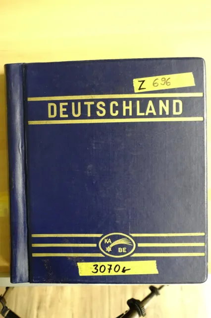 KA-BE ALBUM - Deutsches Reich ab 1872 mit Abarten - un-, gestempelt