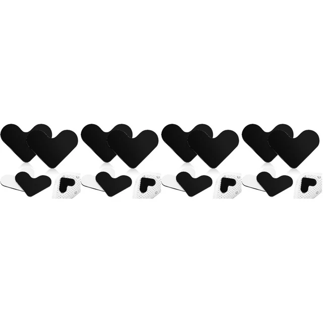 16 pegatinas de alfombra para alfombras en forma de corazón cintas para alfombras pegatinas para alfombras