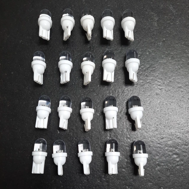 Pack De 20 Ampoules LED Vertes 555 Pour Flipper (pinball) - Neuf