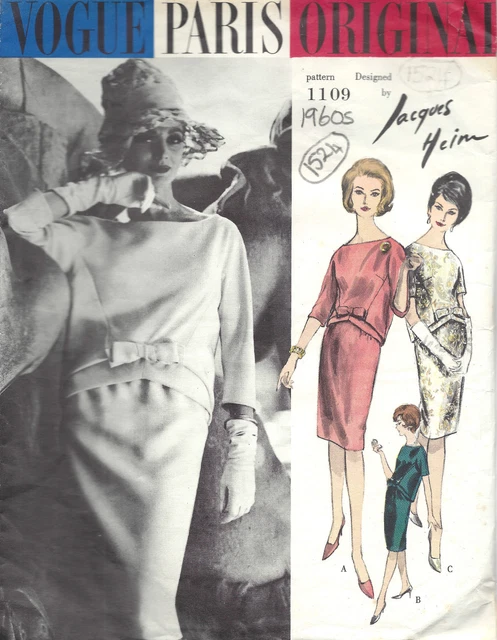 Patron De Robe De Mariée Années 1960 - Le Roy Weldons - Taille B36 - Neuf Non Découpé