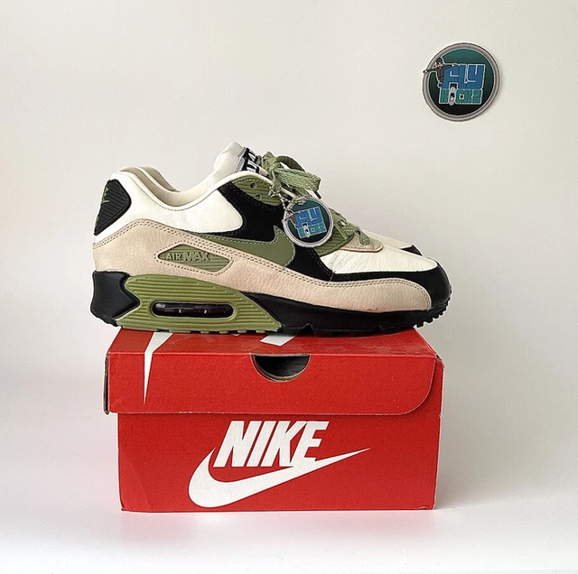 NIKE AIR MAX 90 LAHAR ESCAPE LIGHT CREAM ALLIGATOR PALE IVORY