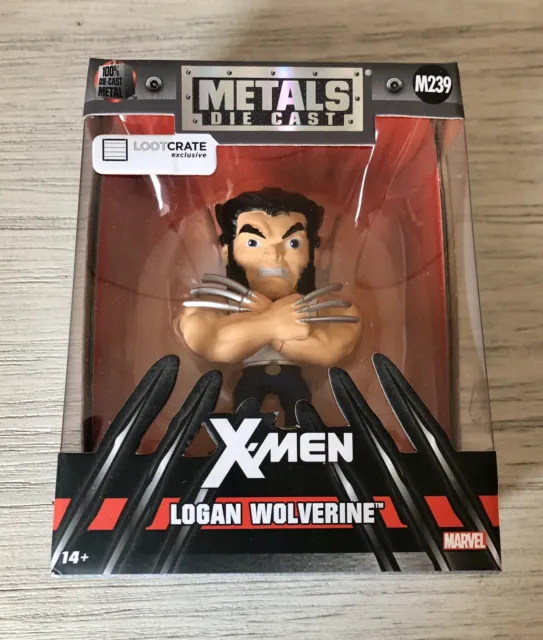 Metals Die Cast Old Man Logan Wolverine X-men NEW Loot Crate Jada Metals