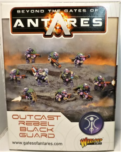 Warlord Games - Beyond The Gates Of Antares - Ghar Outcast Rebel Black Guard