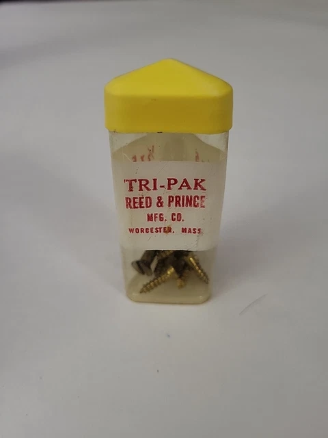 Vintage Reed & Prince Flat Head Wood screws