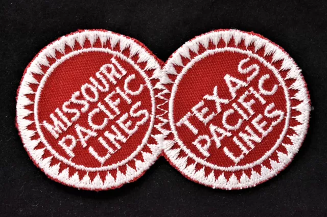 Railroad Sew On Patch Missouri Pacific Texas and Pacific Lines MO Railroadiana