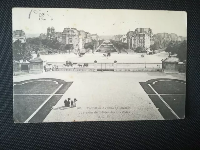 CPA 75 PARIS - Avenue de Breteuil - Vue Prise de l'Hôtel des Invalides